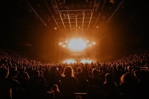 Megadethin konsertti Tallinnassa