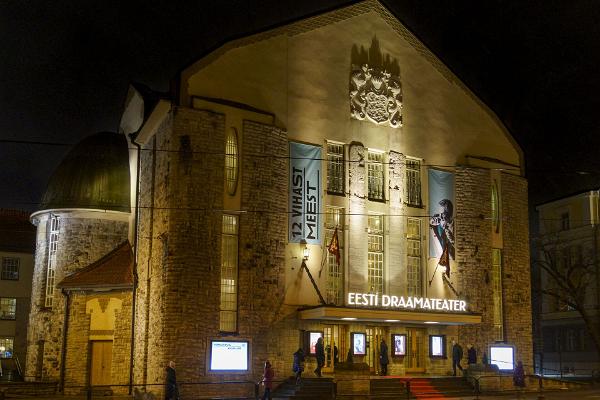 Das Gebäude des Estnischen Dramatheaters