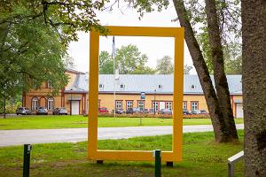 Palupera Manor Complex and the Yellow Window of National Geographic