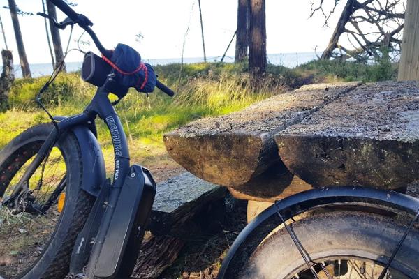 E-Bike Elektrofahrradtour auf der Insel Aegna