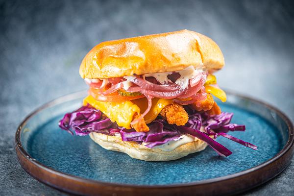 Pildil kanaburger