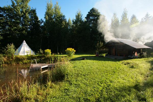 Smoke sauna in Jantsu Talu (Jantsu Farm) 