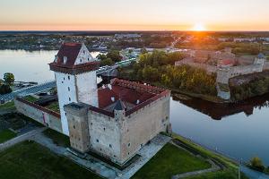 Narva Linnus droonilt