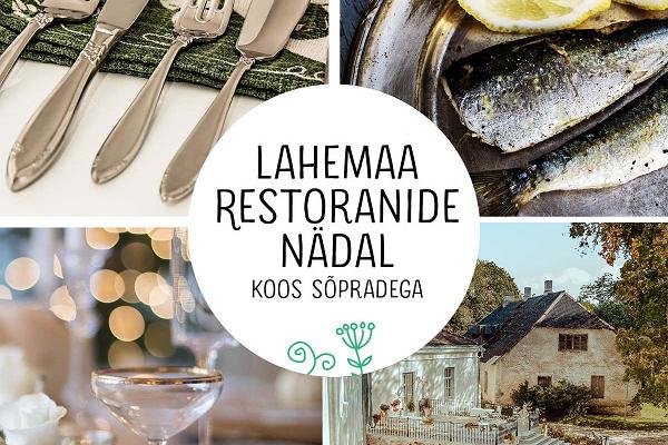 Plakat för Lahemaa restaurangvecka