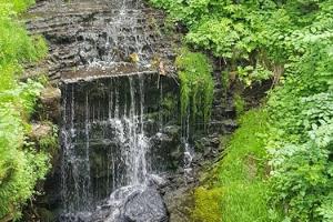 Langevoja waterfall