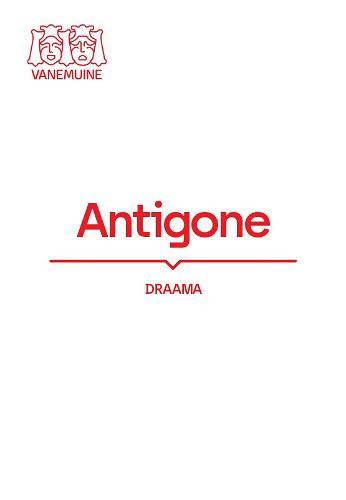 Pildil tragöödia "Antigone" plakat