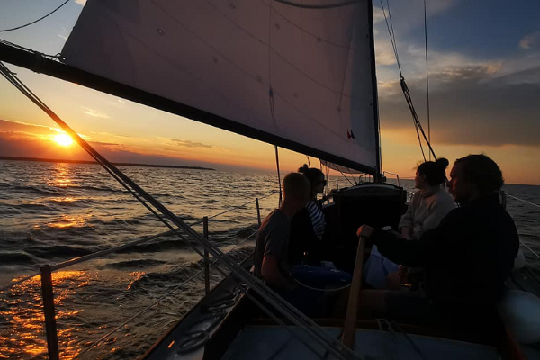 Sailing with Lea Berenice, the oldest sailing yacht in Estonia 