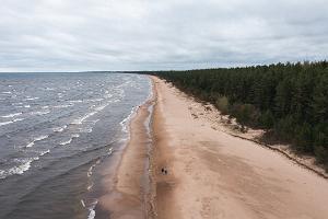 Der Strand von Narva-Jõesuu 