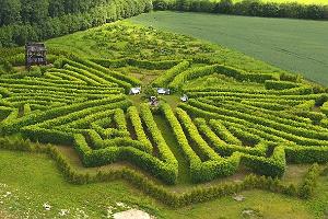 Maislabyrinth auf dem Toretalu