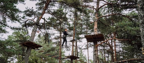 De mest äventyrliga äventyrsparkerna i Estland