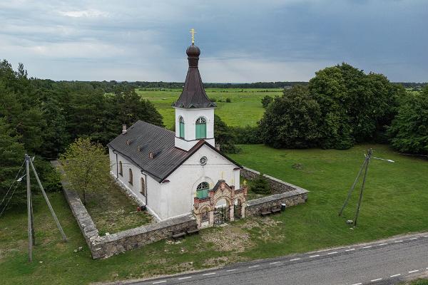 Kirche des St Nikolai in Kihnu
