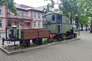 Denkmal der Schmalspurbahn von Pärnu
