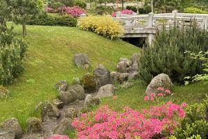Der japanische Garten des Parks Kadriorg