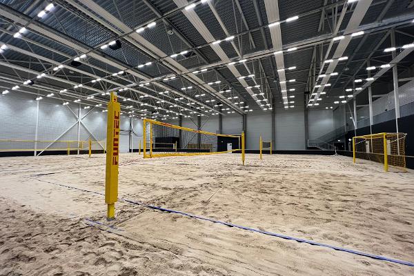 Холл для пляжных видов спорта и песчаные площадки Йыулумяэ