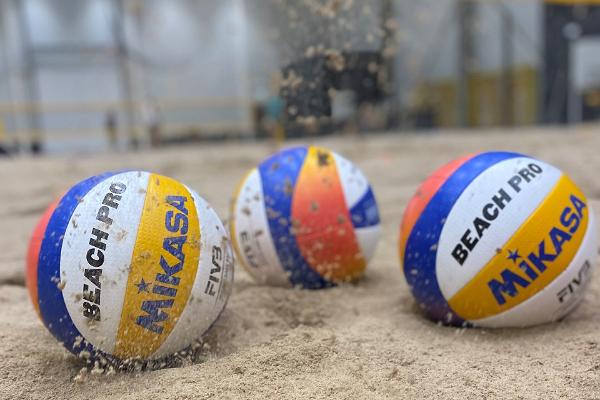 Jõulumäe Strandsporthalle und Sandplätze, Beach-Volleyball