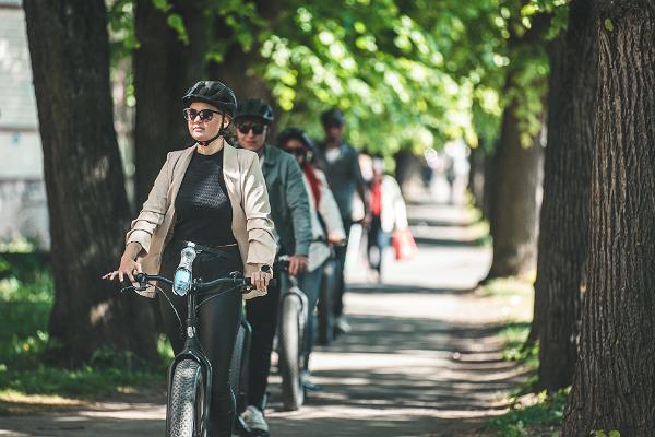 Stadstur över Tallinn på E-bike elcyklar i gamla stan, Kadriorg och Pirita 