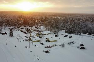 Kantine des Wander- und Skizentrums in Kõrvemaa