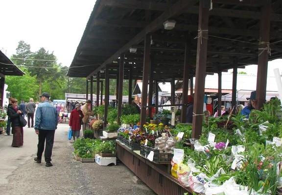 Der Markt von Viljandi
