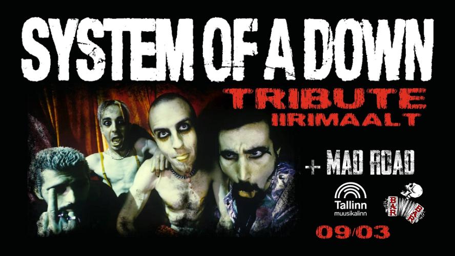 Kontsert "System of a Down Tribute: The Chop Sueys"