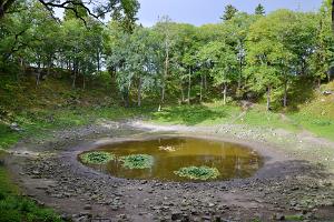 Kaali field of meteorite craters