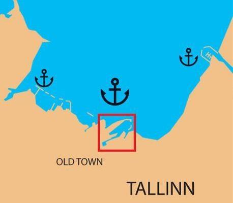 Tallinns gamla hamns segelbåtshamn / Old City Marina