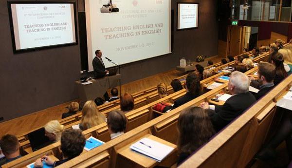 Konferenscenter i Tartu Universitets Narva College